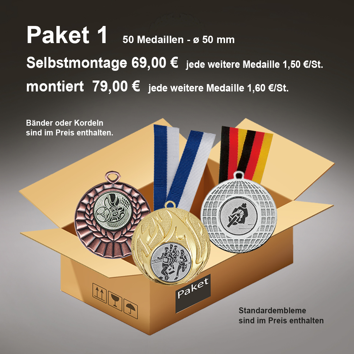 Medaillenpaket 1