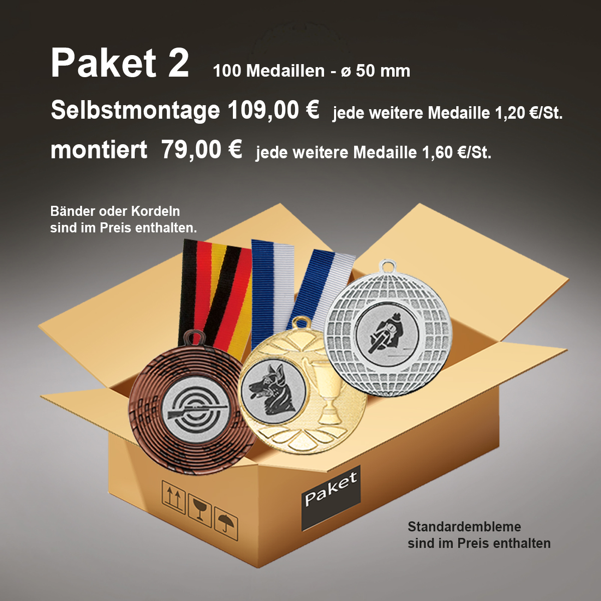 Medaillenpaket 2